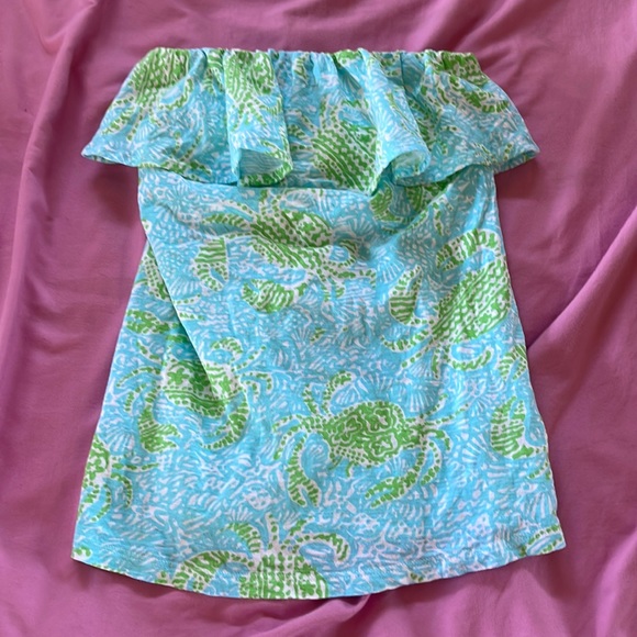 Lilly Pulitzer xs tube top - Picture 1 of 1